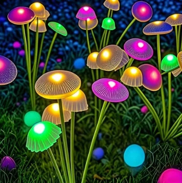 Transform Your Backyard Into a Magical Night Garden ✨