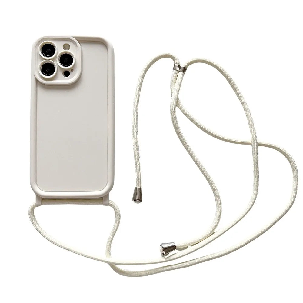 Crossbody Phone Case with Adjustable Strap for iPhone