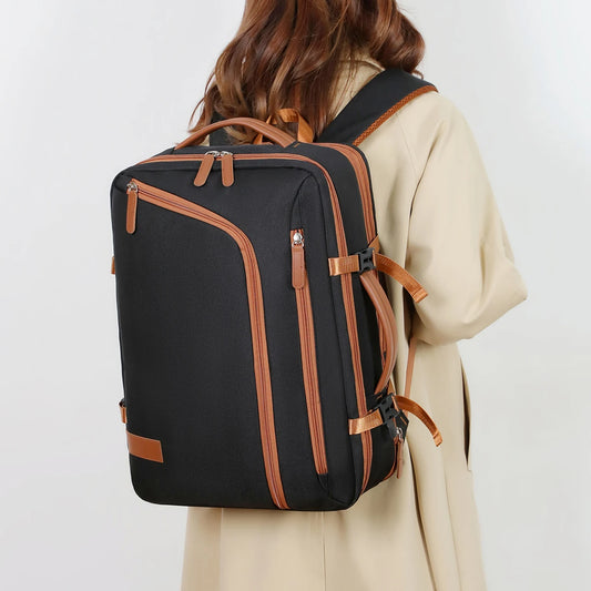 Urban Travel Backpack – Expandable Business & Carry-On Ready