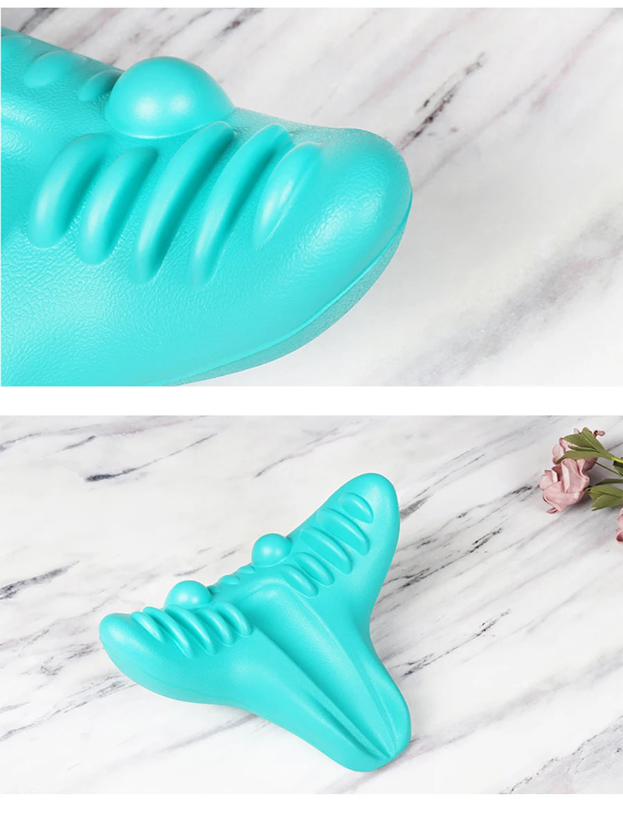 Neck & Shoulder Relaxation Pillow for Daily Stretching